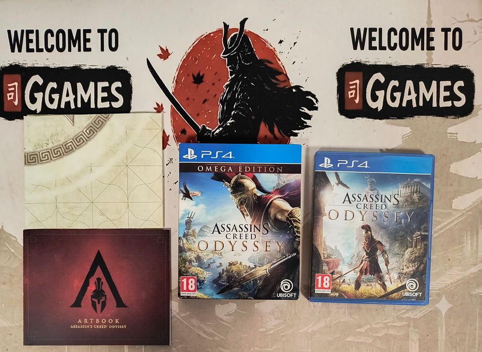 Assassins creed Odyssey Omega Deluxe edition PS4