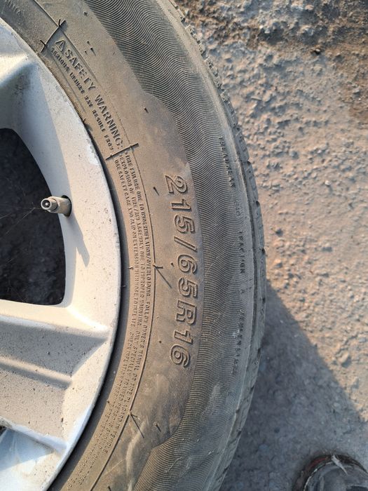 Диски с шинами 215/65R16 5x100