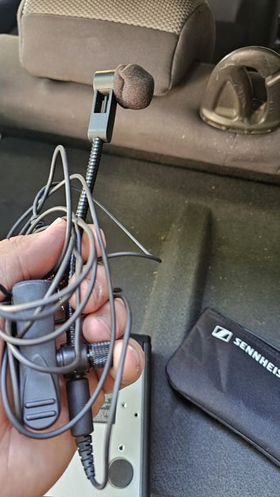 Микрофон + приемник Sennheiser