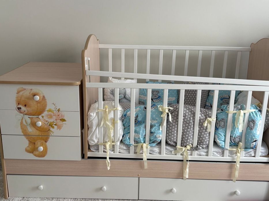 Крават детская и шкаф 2в1