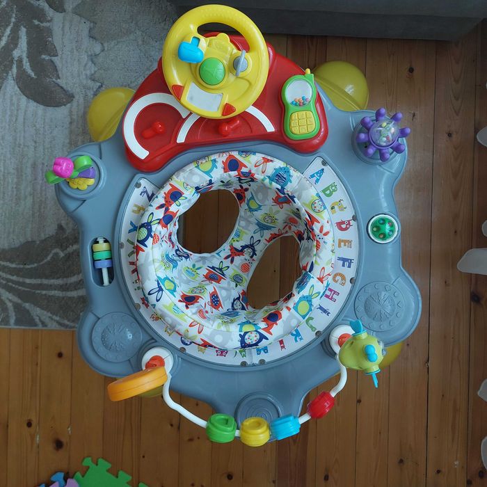 Проходилка CHIPOLINO 4 в 1 "ДЖОЯ ЛУКС"