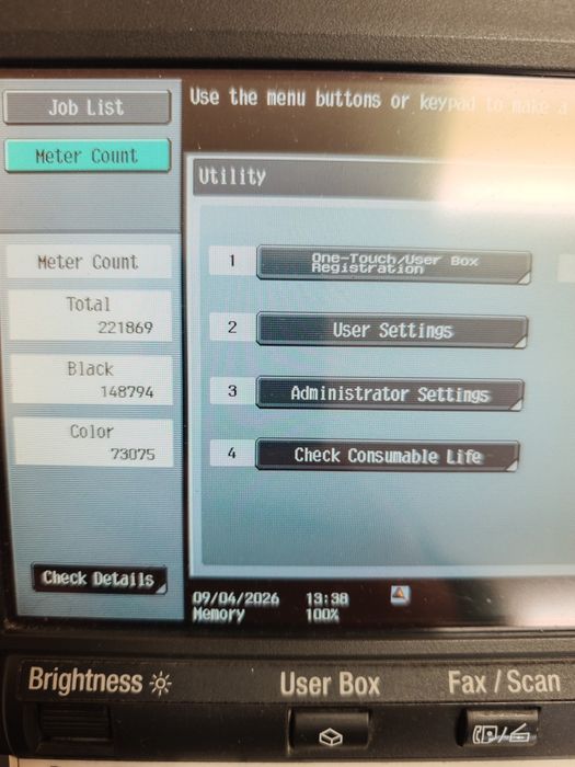 Цветна Копирна машина Konica Minolta Bizhub C203
