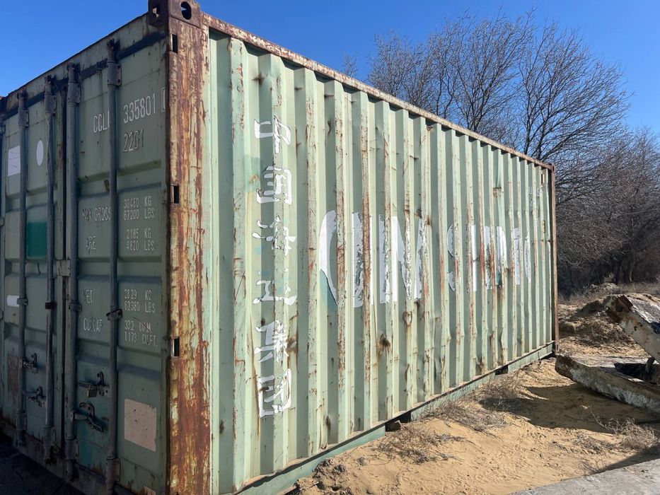 Контейнер 20 футов для хранение комбикорма