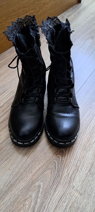 Дамски боти-естествена кожа