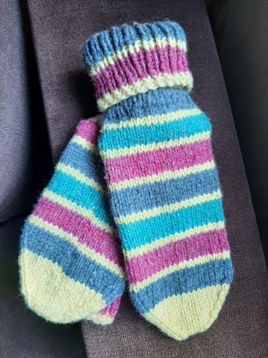Вълнени чорапи изработвам