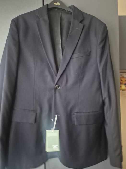 Sacou slim fit bărbați M H&M nou