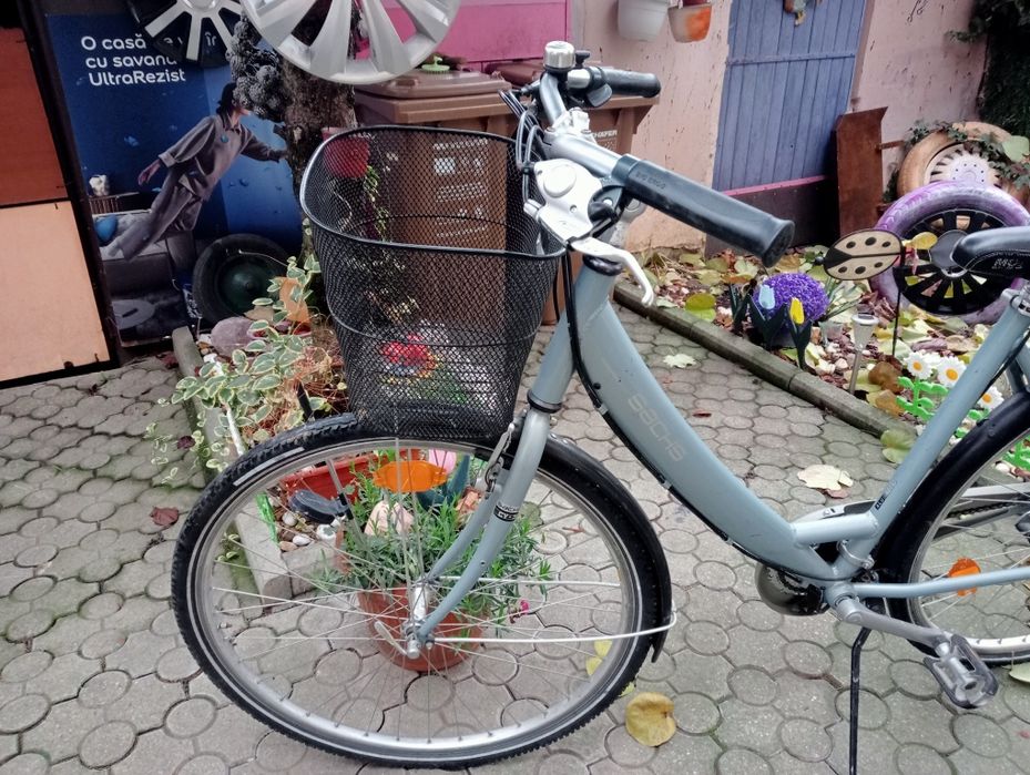 Bicicleta Germana Sachs cu accesori Shimano 24 viteze.Aluminiu