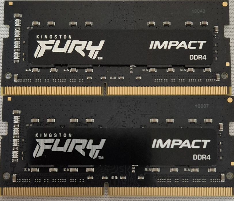 Kingston FURY Impact DDR4 (SODIMM) для ноутбуков.