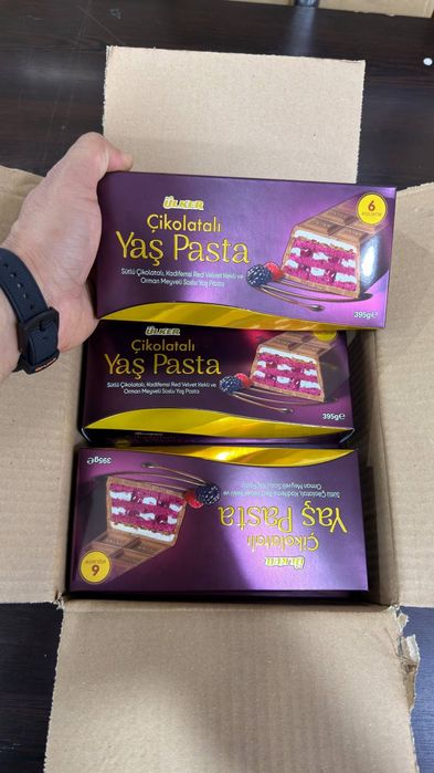 Yaş pasta shokolad Turkiya