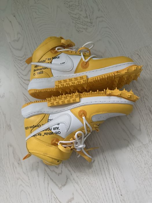 Off White x Nike Air force 1 mid size 45