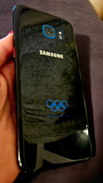 Telefon Samsung Galaxy S7 Edge,ediție limitată Olimpiada de la Rio2016