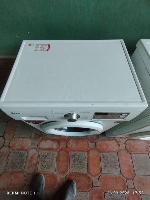 LG автомат 6кг кир ювиш машинаси сотилади