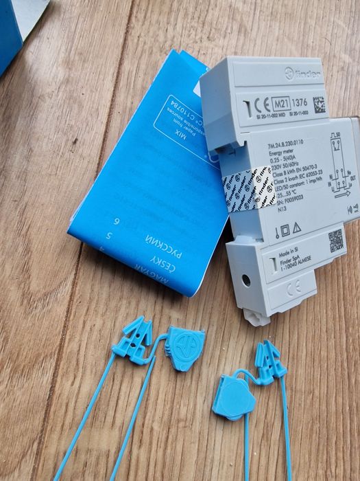 Contor energie monofazat bidirectional,Finder 7M.24.8.230.0110 NFC