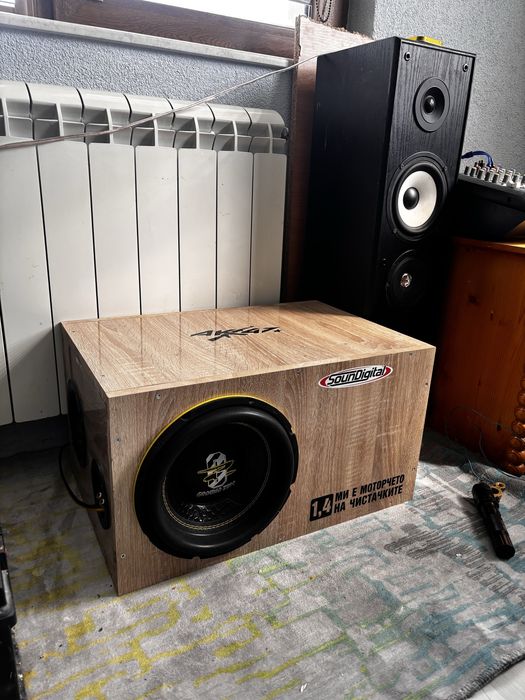 Бас каса ground zero 10 700w rms