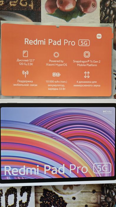 Planshet Redmi Pad Pro 5G