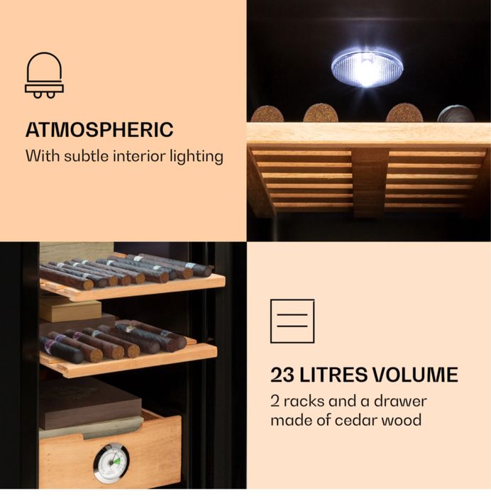 Хумидор за пури 23 литра