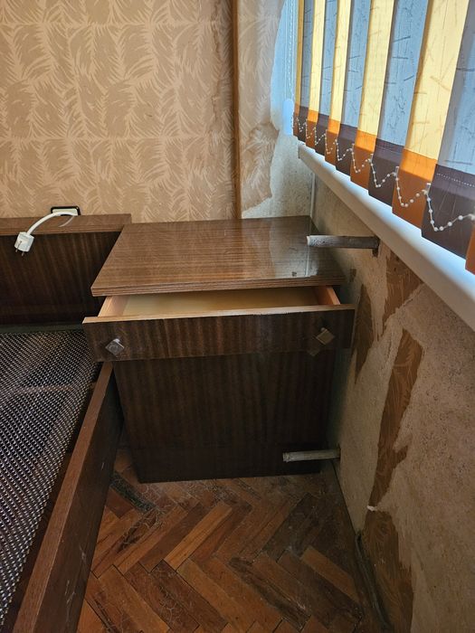 Ракла и Рамка от спалня от масивно дърво