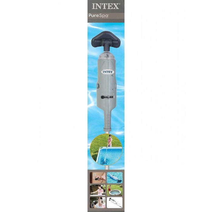 Intex пелесос електрический аккумулятор