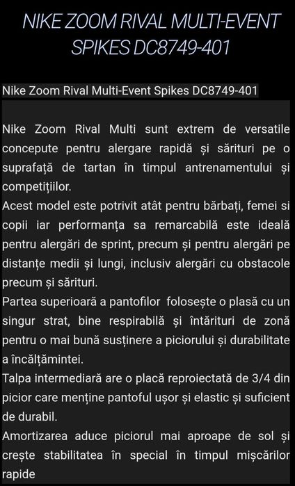 Adidași atletism