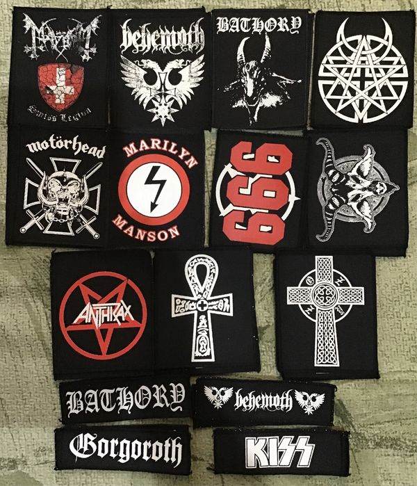 Нашивки. Rock, Metal, Gothic