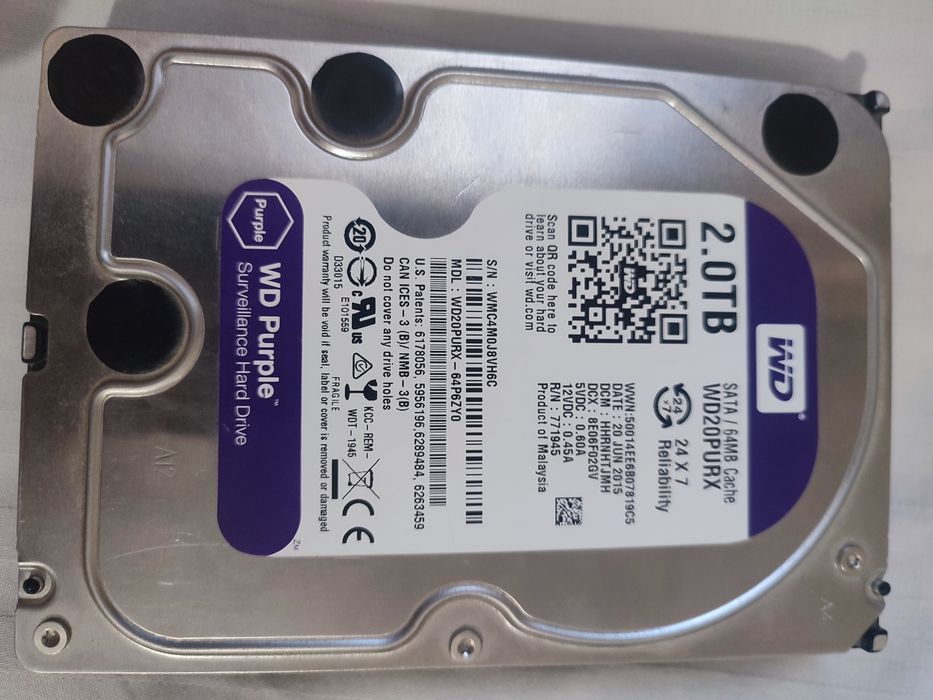 HDD 2 TB Жёсткий диск 2 ТБ