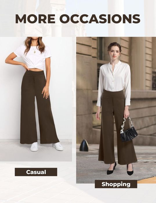 Pantaloni Desol, evazați, buzunare și buzunare false