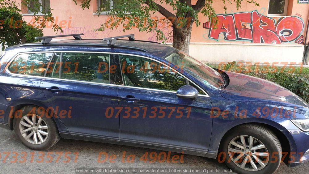 Bare portbagaj transversale VOLKSWAGEN Tiguan T-Roc T-Cross Touareg Passat Golf Sharan Taigo Touran ID4