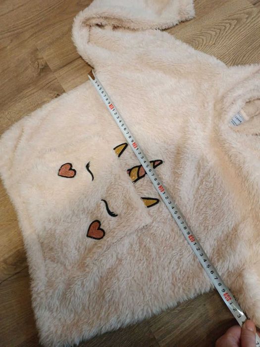 Топли пуловери с качулка за момичета ръст 146-152