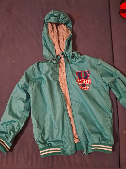 3 тънки якета 122-128 - общо 5€