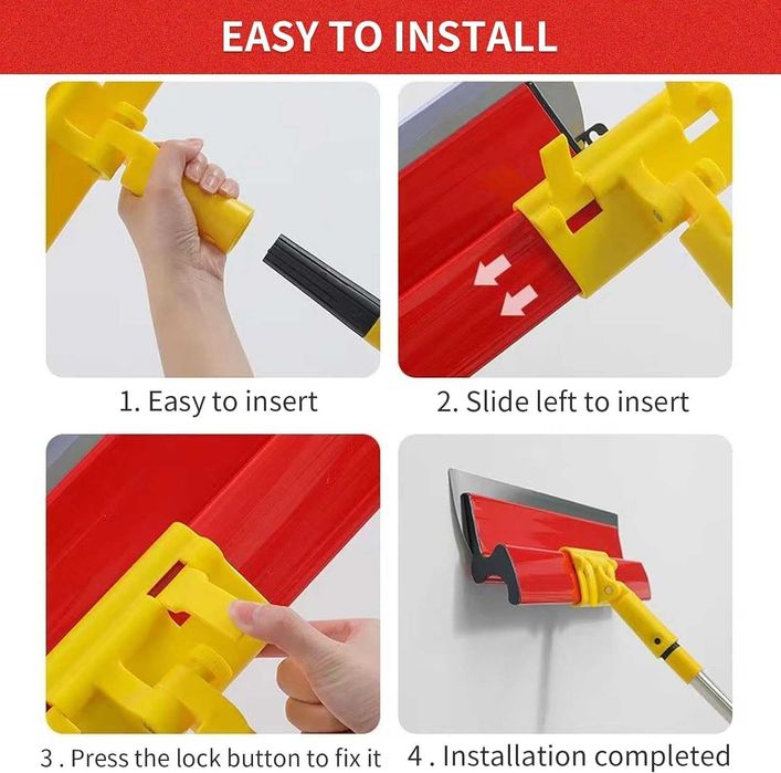 Set 6 gletiere otel inoxidabil – 15, 25, 40, 60, 80, 100 cm