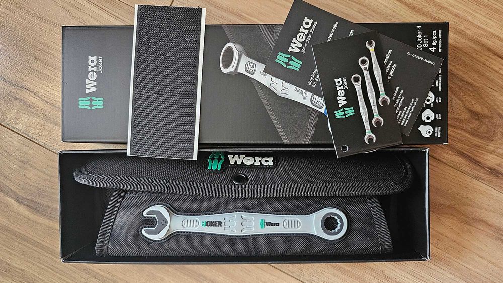 НОВ комплект ключове WERA 6000 Joker 4 set 1