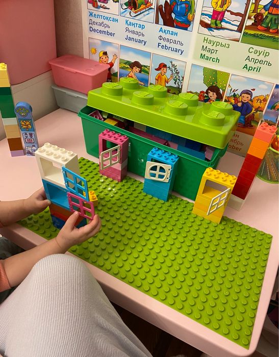 Пластины большие для Lego Duplo 3 шт