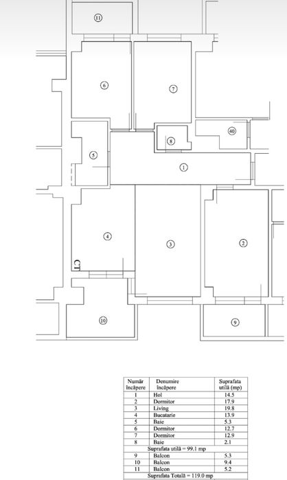 Apartament cu 4 camere pe Dem Radulescu, la lac