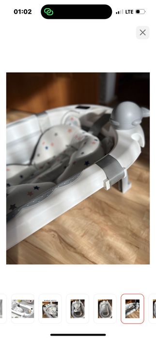 Детская ванночка складная