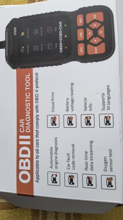 Scaner OBDII V520