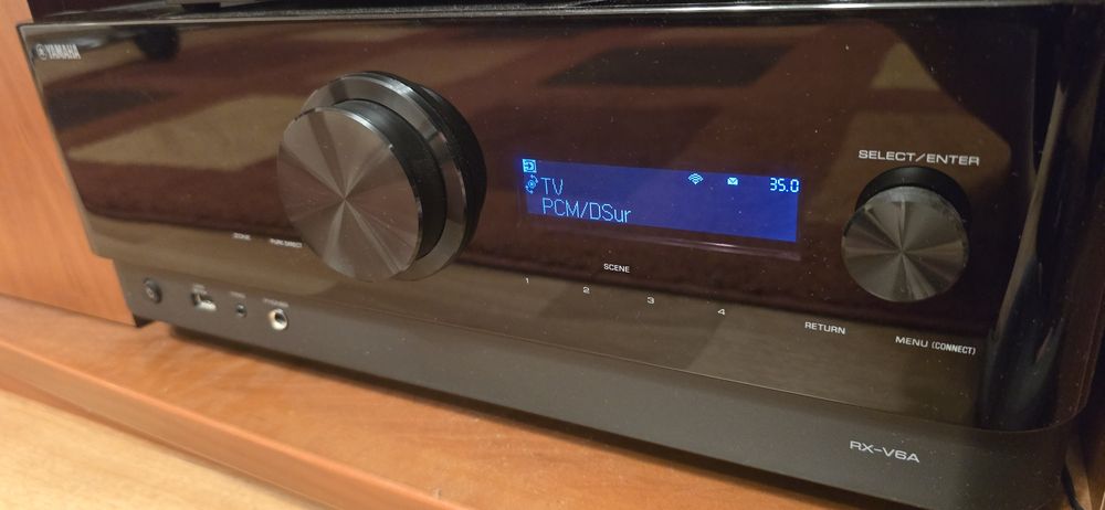 Receiver AV Yamaha RX-V6A Dolby Atmos