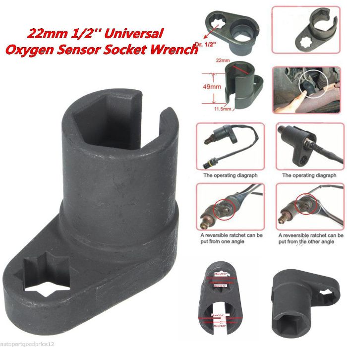 Инстр. за демонтаж и монтаж на ламбда сонда 1/2"-22 мм (7/8"HEX) 50359