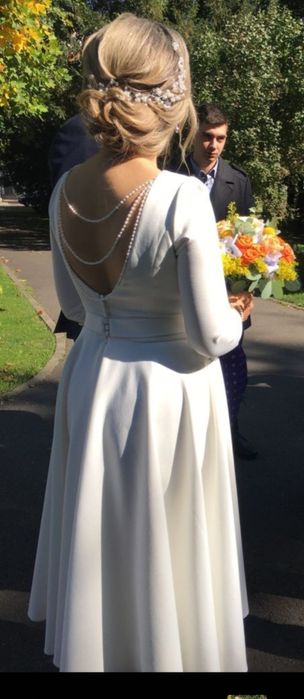 Vand rochie unicat pt cununie civila/nunta