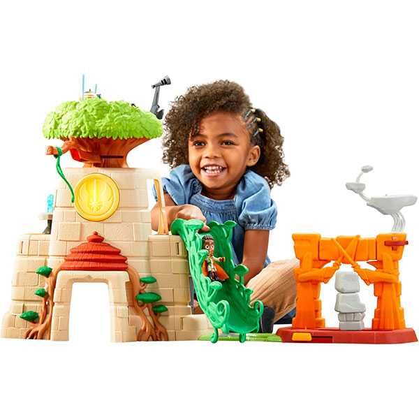 HASBRO STAR WARS Young Jedi Adventures Храмът на джедаите и 2 фигурки