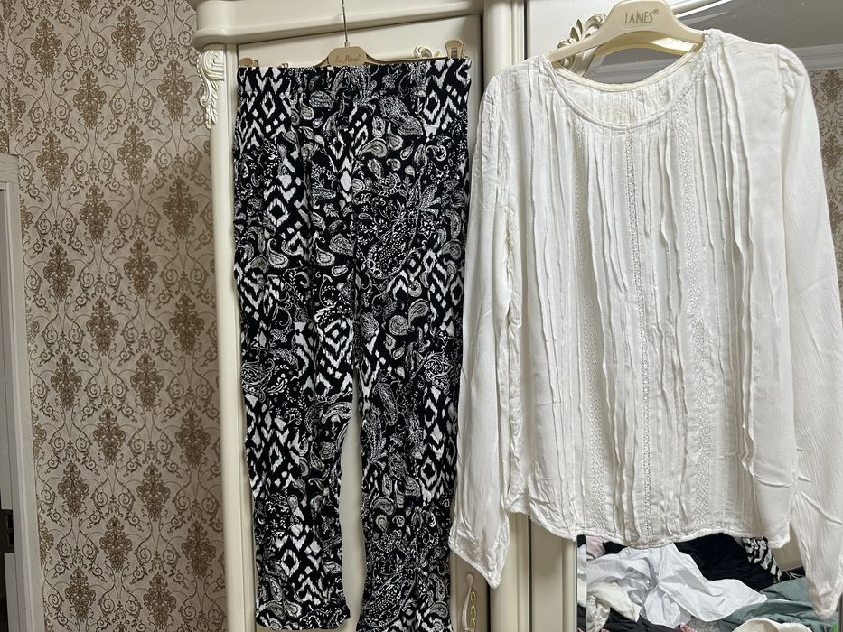 женские двойки брюки и кофты размер 50 на нашем состояние идеальное