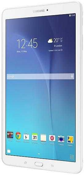 Tableta Samsung Galaxy Tab E T560 9.6" Wi-Fi alb + husa carte (noi-sigilate)
