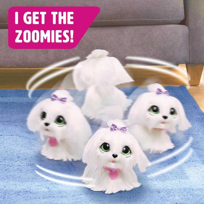 Интерактивная игрушка FurReal GoGo Walkin' Pup Maltese плюшевая собака