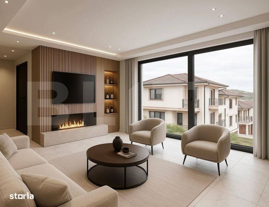 Casa individuala, 280mp, 500 teren, garaj dublu, terasa circulabila, C