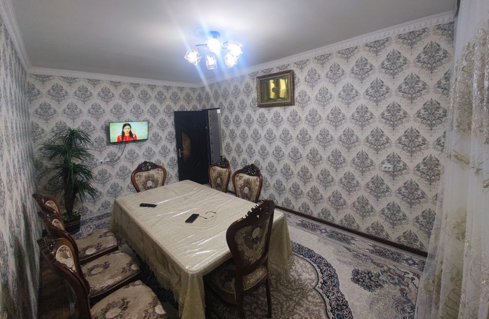 Юнусабад 18, 2(3)/2/4 КиРпИч77 Серия Неторец Балкон 6*2 Средний Ремонт