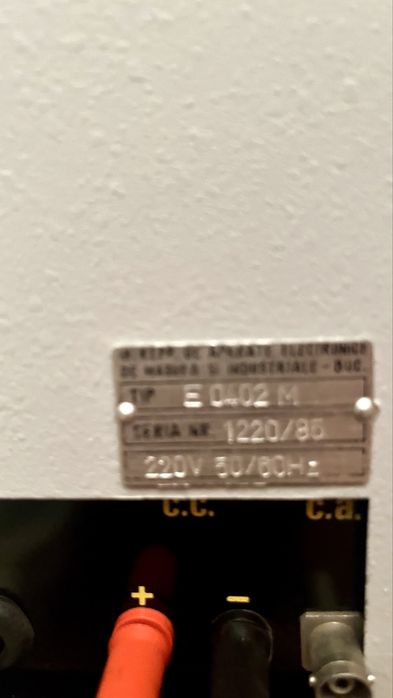 Milivoltmetru E0402M partial defect