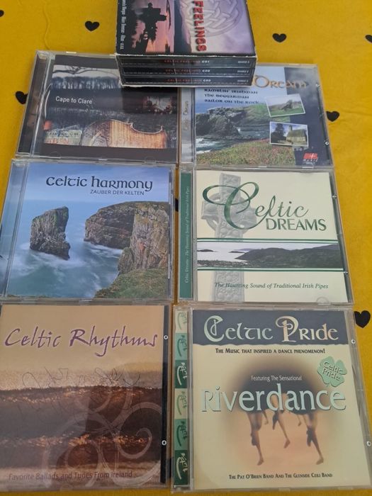 Muzica celtic(scotiana) pe cd anii 80