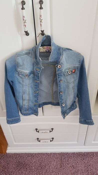 Дънкено  яке размер 134