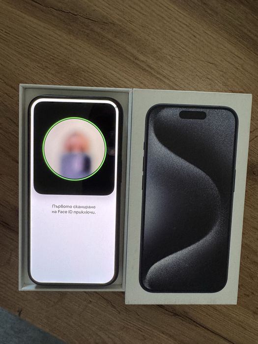 iPhone 15 Pro 128GB като НОВ 95% батерия