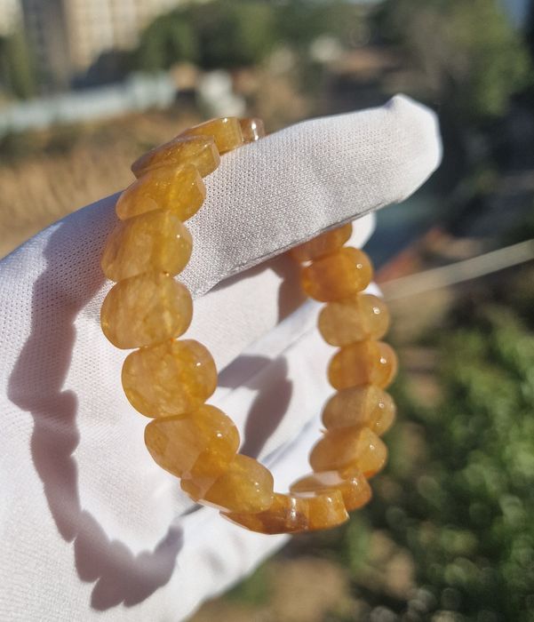 Браслеты  Цитрин.