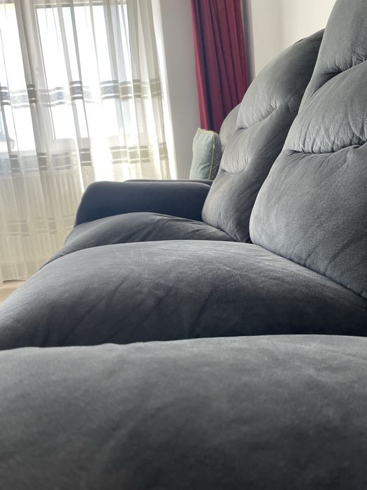 Canapea 3 locuri cu recliner